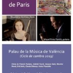 "Souvenir de Paris"- Palau de la Música de Valencia"