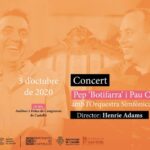 Pep "Botifarra" y Pau Chafer con la Orquesta Sinfónica de Castellón
