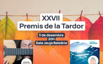 The “Premis de la Tardor” recognize the musician Miquel Pérez