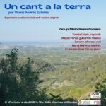 "Un cant a la terra" de Vicent Andrés Estellés (Melodemodomies)