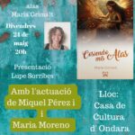 "Cosiendo mis alas" de Maria Grimalt. Actuación de Miquel Pérez & Maria Moreno